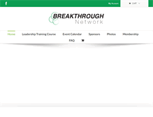 Tablet Screenshot of breakthroughnetworking.com